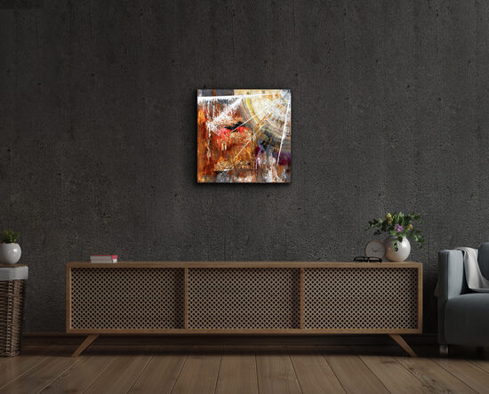 Plexikép - 55x55 cm - A kérdés II.